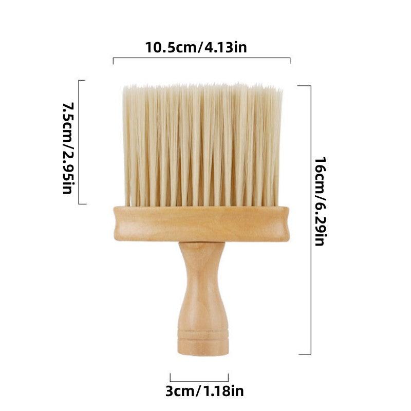 Solid Wood Car Air Vent Dust Remover Brush Soft Bristle Car Interior Cleaning