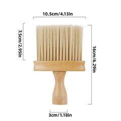 Solid Wood Car Air Vent Dust Remover Brush Soft Bristle Car Interior Cleaning