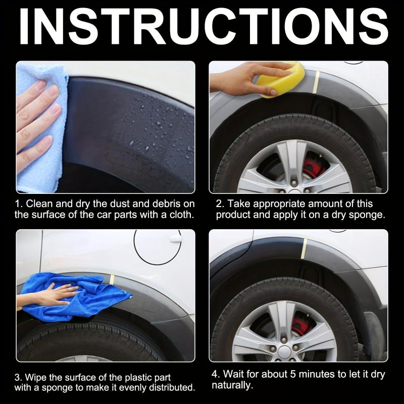 Plastic Repair Wax & Seat Cleaning Polish