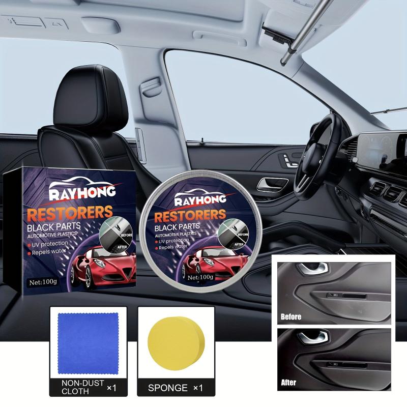 Plastic Repair Wax & Seat Cleaning Polish