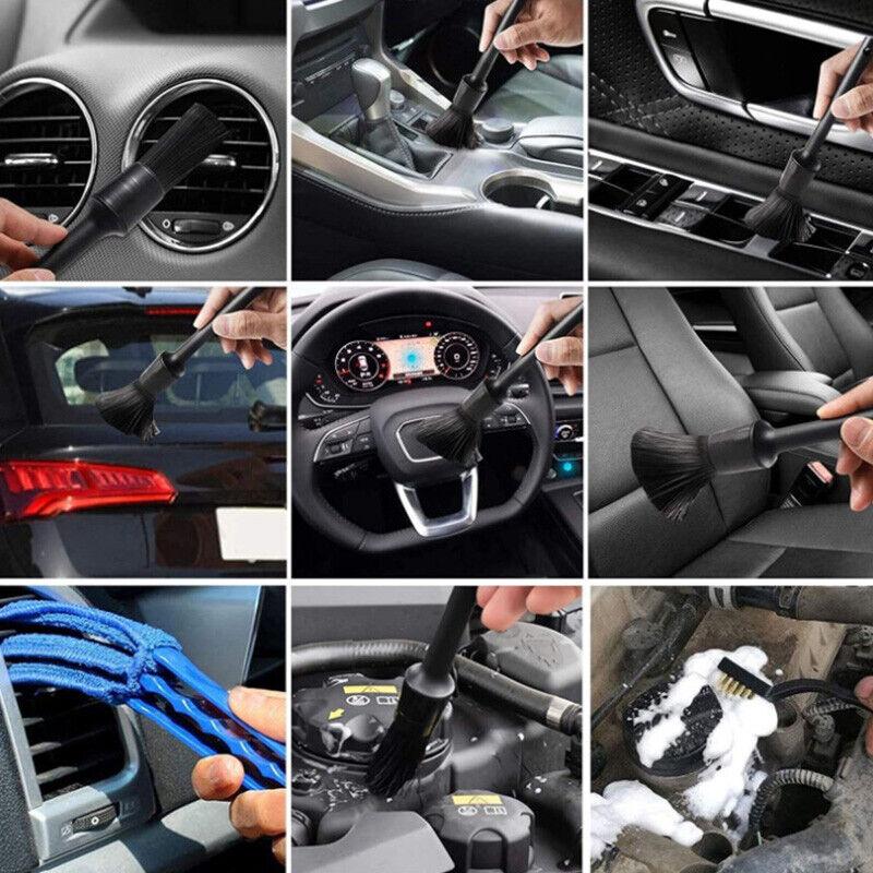 15pcs Car Outlet Detail Brush Set for Car Cleaning