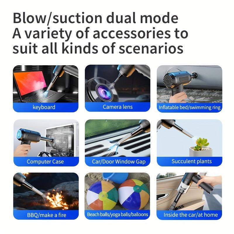 Wireless Car Vacuum Cleaner Rechargeable Handheld Vacuum