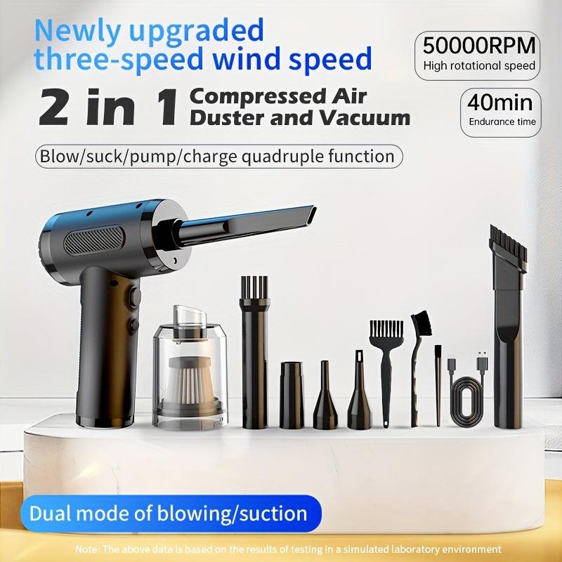 Wireless Car Vacuum Cleaner Rechargeable Handheld Vacuum
