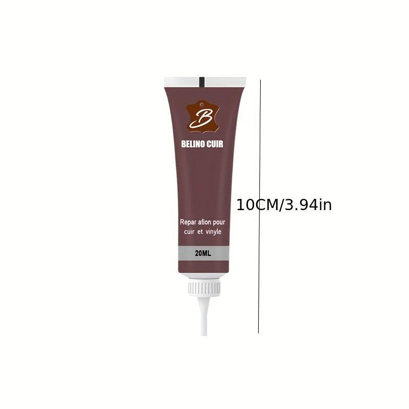 20ML Leather Repair Paste Brown Vinyl Repair Paste for Couches Car Seats Sofa