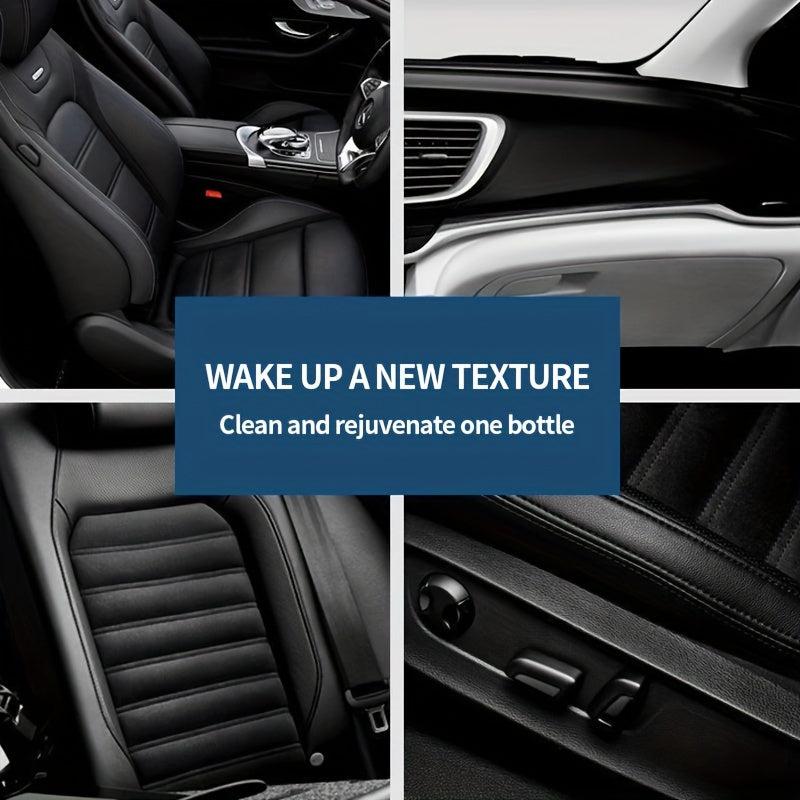 Car Interior Cleaning Remove Dirt Without Watermark Restore Smooth Faux Leather
