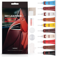 Leather Repair Kit Filling & Glue for Car Seat Sofa Artificial Leather