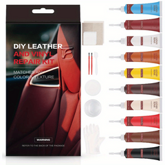 Leather Repair Kit Filling & Glue for Car Seat Sofa Artificial Leather