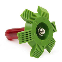 Plastic AC Fin Condenser Cleaning Brush Red Handle