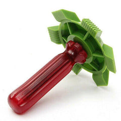 Plastic AC Fin Condenser Cleaning Brush Red Handle