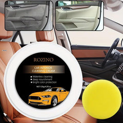 Car Interior Cleaning Cream, Stain-Fighting Formula