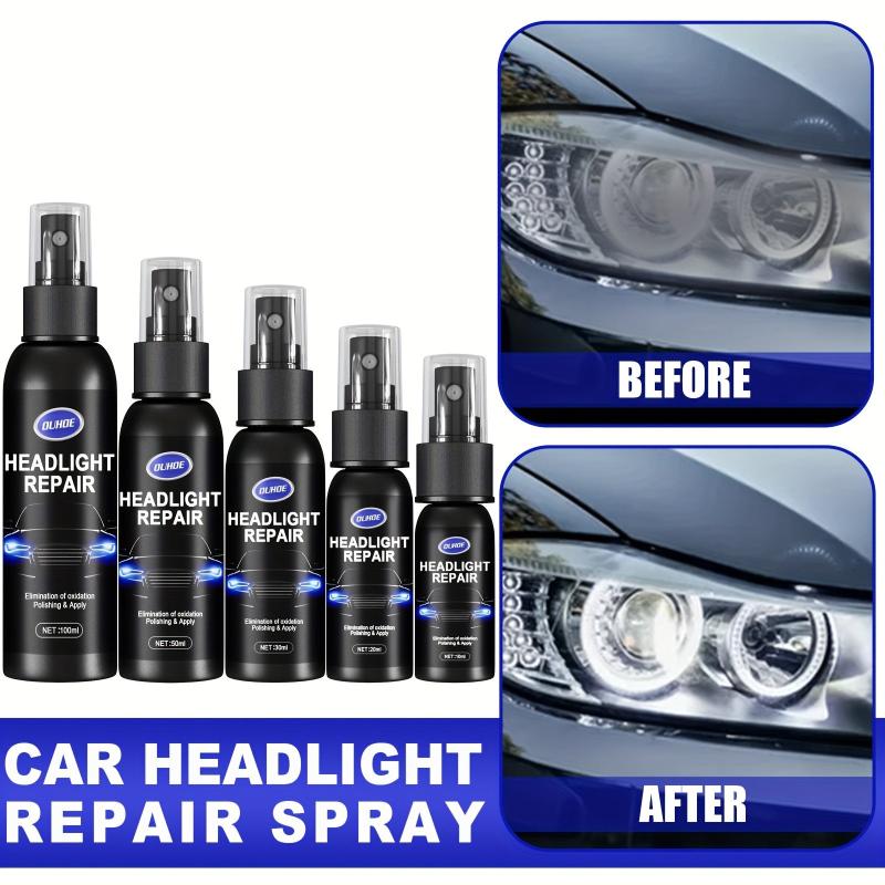Car Light Repair Spray Headlight Lampshade Scratch Polishing Agent