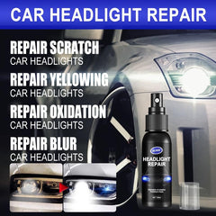 Car Light Repair Spray Headlight Lampshade Scratch Polishing Agent