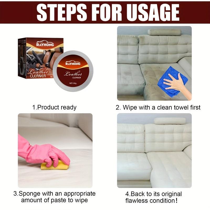 Car Seat Maintenance Repair Paste Clothing Sofa Decontamination Wash