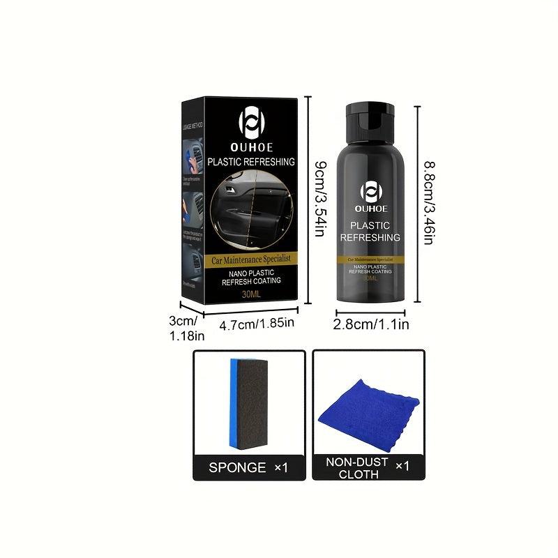 Car Dashboard Plastic Retreading Agent Interior Dust-proof Polishing