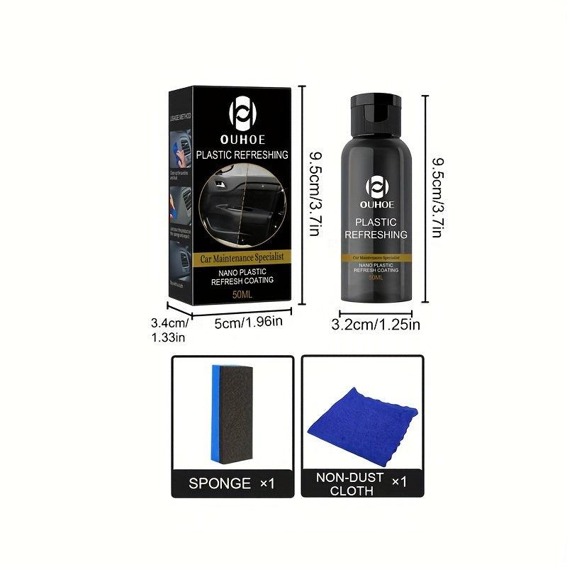 Car Dashboard Plastic Retreading Agent Interior Dust-proof Polishing