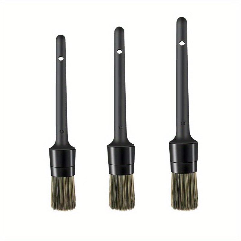 3-in-1 Car Detailing Brush Set - Interior, Air Outlet, Tire, Engine