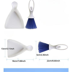 2pcs Car Air Outlet Brush Multifunctional Dust Removal Brush