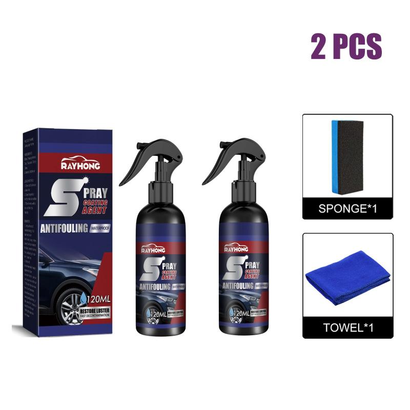 Automobile Coating Spray Curing Decontamination Blackening Brightening Nano Coat