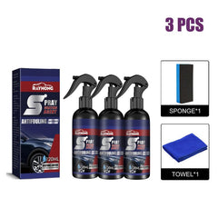 Automobile Coating Spray Curing Decontamination Blackening Brightening Nano Coat