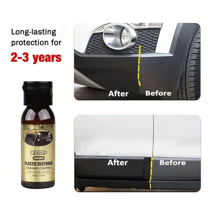 Ceramic Coating Trim Restore Repair Sun Damaged and Oxidized Surfaces