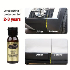 Ceramic Coating Trim Restore Repair Sun Damaged and Oxidized Surfaces