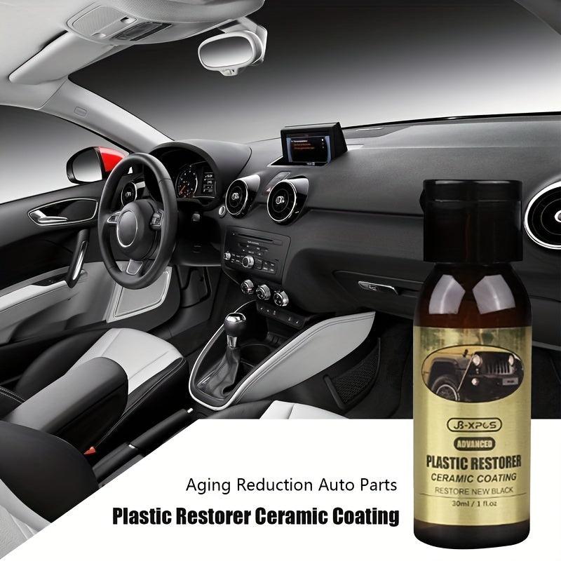Ceramic Coating Trim Restore Repair Sun Damaged and Oxidized Surfaces