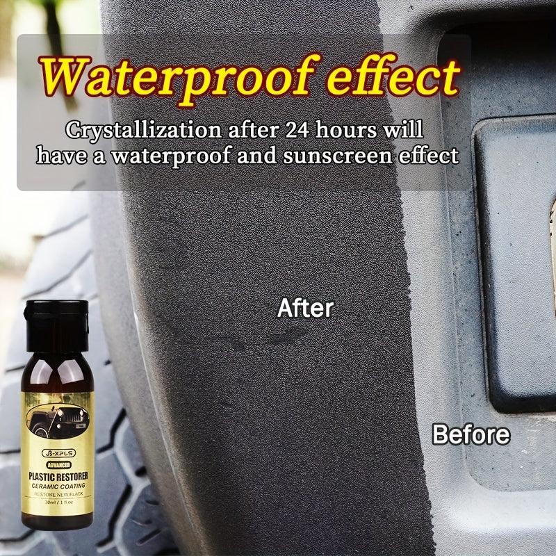 Ceramic Coating Trim Restore Repair Sun Damaged and Oxidized Surfaces