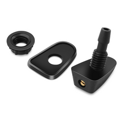 2pcs Front Windshield Wiper Nozzle Jet Sprayer Kits Sprinkler Water Fan