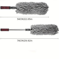 Large Round Brush Retractable Car Sweeping Dust Duster Car Dust Removal