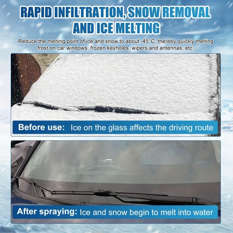 Ice Melting Snow Remover Windshield Window Snow Preventive Agent