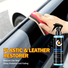 Car Interior Coating Plastic Leather Polish Refinisher 100ml