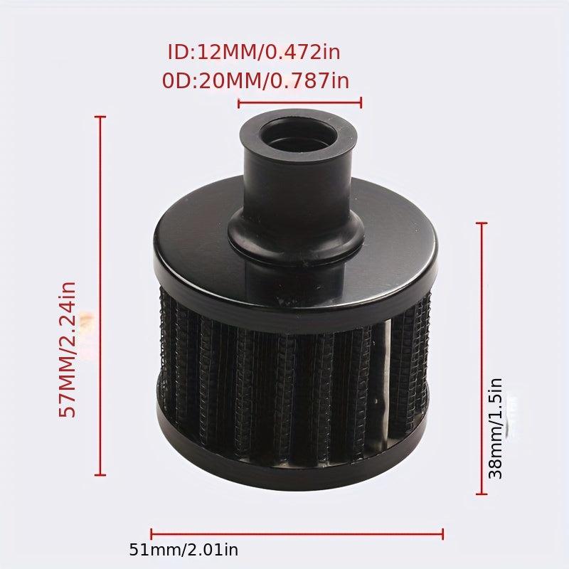Car Winter Mushroom Head Filter 12mm Air Filter Cartridge
