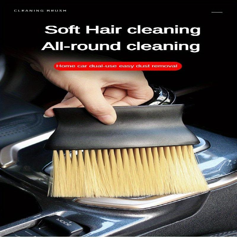 Car Interior Cleaning Dust Soft Bristle Brush Car Wash Tool Artifact