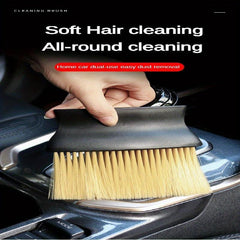 Car Interior Cleaning Dust Soft Bristle Brush Car Wash Tool Artifact