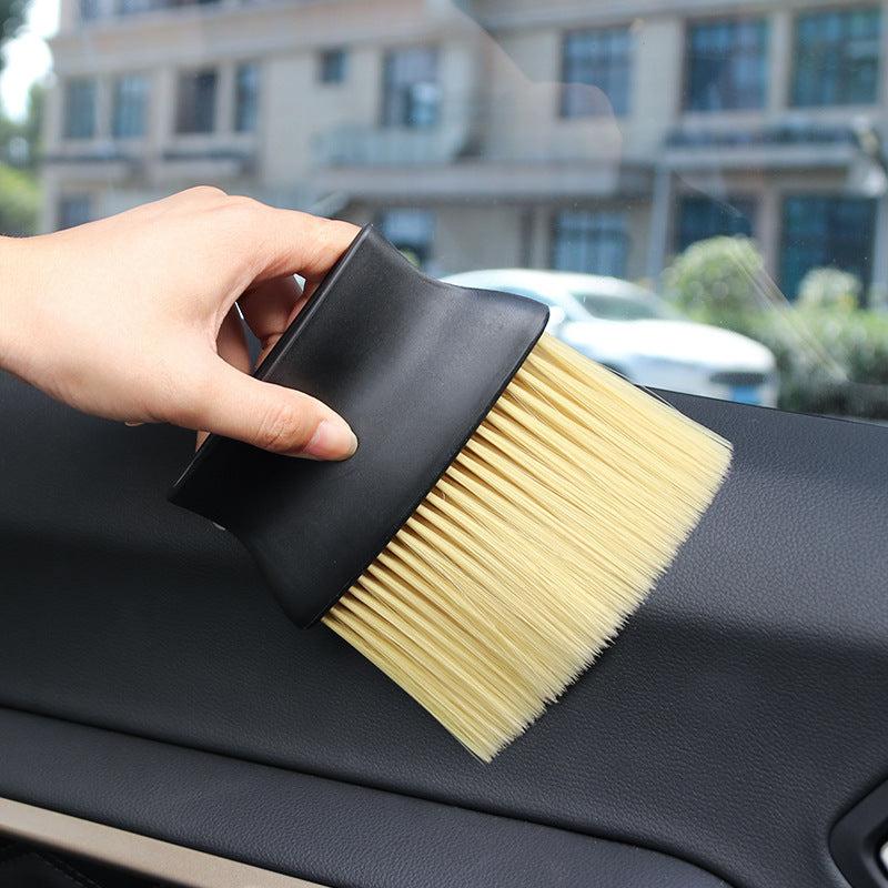 Car Interior Cleaning Dust Soft Bristle Brush Car Wash Tool Artifact