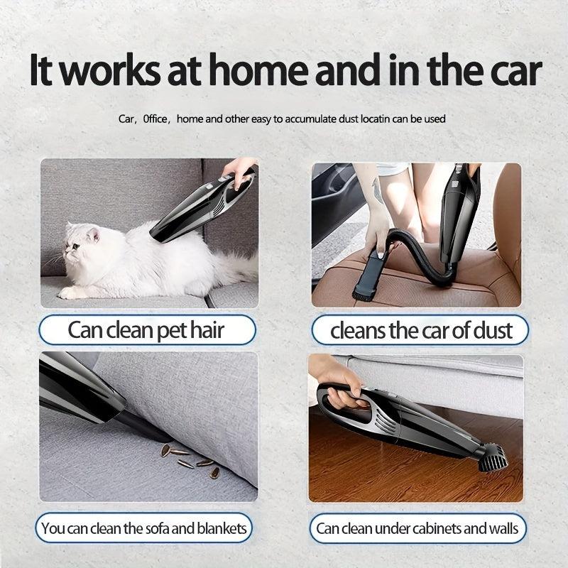 Powerful Car Dust Collector Rechargeable Small Wet & Dry