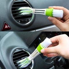 2 in 1 Car AC Vent Brush - Interior Dust Cleaner