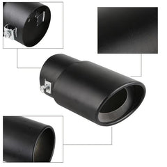Universal Stainless Steel Exhaust Muffler 13 3x6 5 2x2 5in