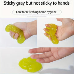 2pcs Car Cleaning Soft Glue - Dust Cleaning Mud for Car Air Vent and Gear Handle