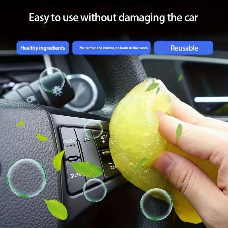 2pcs Car Cleaning Soft Glue - Dust Cleaning Mud for Car Air Vent and Gear Handle