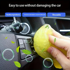 2pcs Car Cleaning Soft Glue - Dust Cleaning Mud for Car Air Vent and Gear Handle