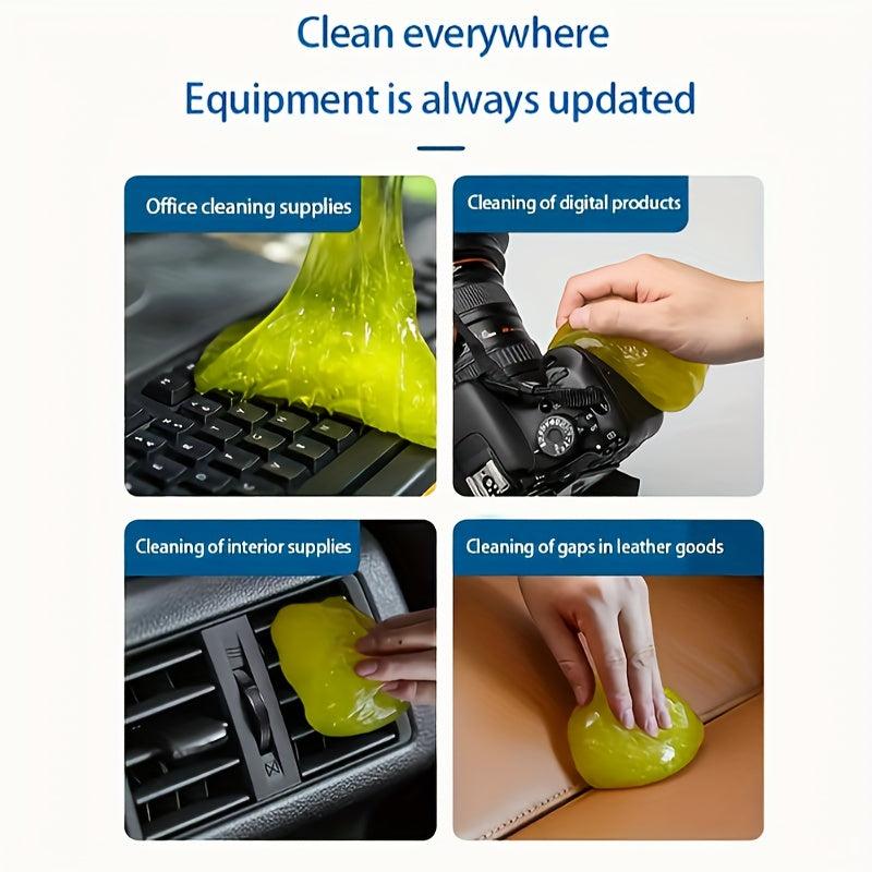 2pcs Car Cleaning Soft Glue - Dust Cleaning Mud for Car Air Vent and Gear Handle