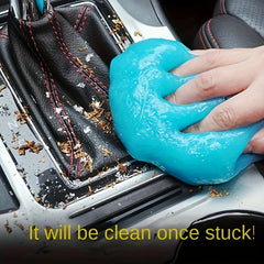 2pcs Car Cleaning Soft Glue - Dust Cleaning Mud for Car Air Vent and Gear Handle