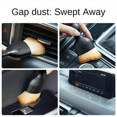 Car Interior Cleaning Brush Crevice Dust Removal Tool Soft Bristle Brush