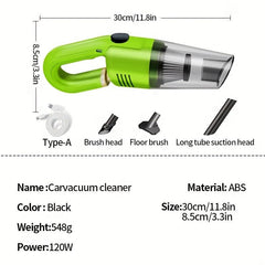 Car Wireless Vacuum Cleaner High Power Long Range Charging