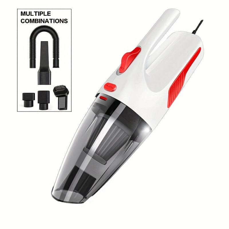 High Power Car Mounted Vacuum Cleaner, Strong Suction, Green