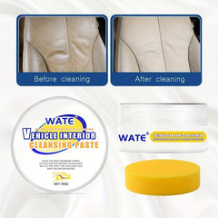 Car Interior Cleaning Kit - Stain Removal, Leather Refurbish, Dashboard Clean