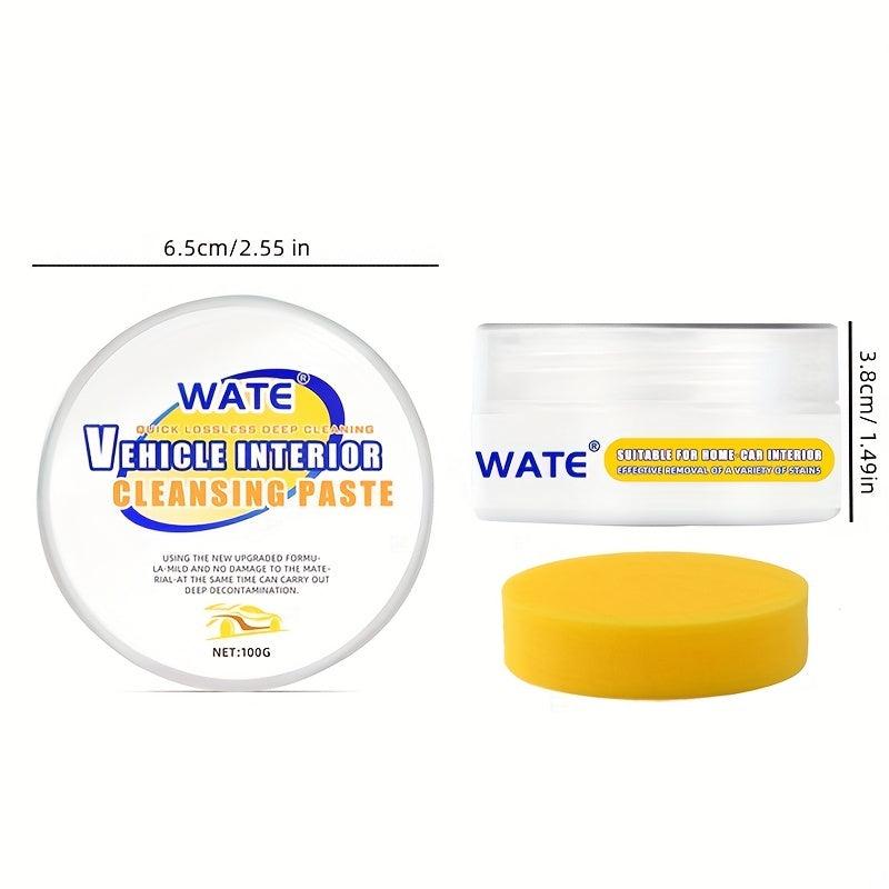 Car Interior Cleaning Kit - Stain Removal, Leather Refurbish, Dashboard Clean