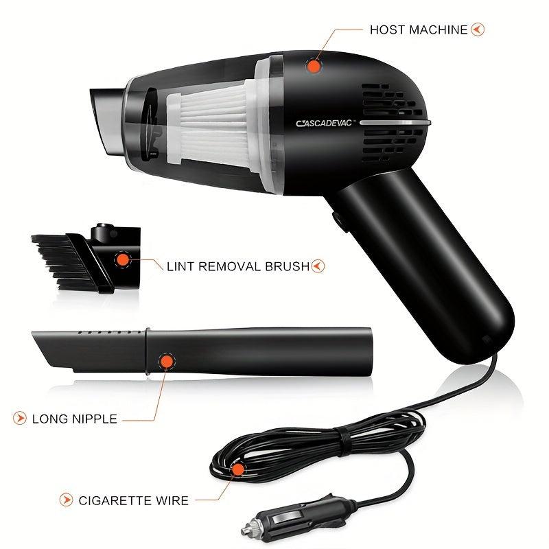 12V Car Vacuum Cleaner Mini Handheld Dust Collector