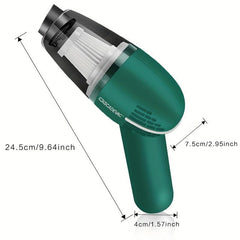 12V Car Vacuum Cleaner Mini Handheld Dust Collector